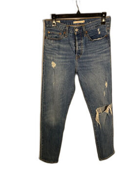 LEVI’S WOMENS WEDGIE DISTRESSED JEAN 27